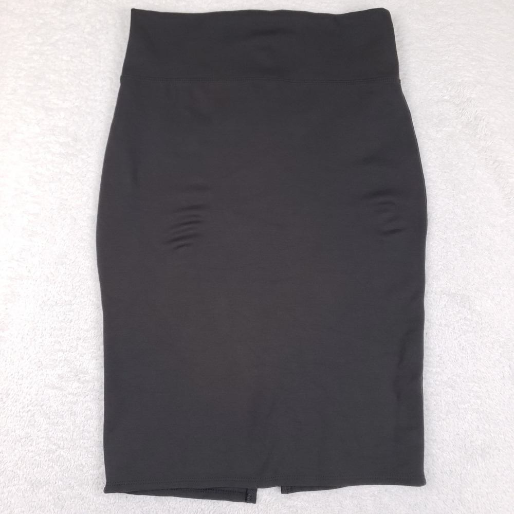 Hybrid & Company Pencil Skirt Womens M Stretch Bodycon USA Made Workwear Y2K